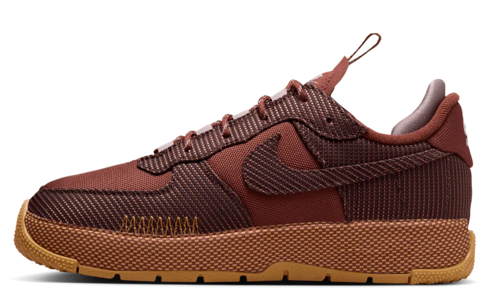 NEW Nike Air Force 1 Wild Dark Pony Brown Burgundy FB2348-202 Women's Sz 5-12