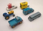 6 Vintage Lesney Matchbox Bus Tractor Unimog Horse Trailer Ford F350 Land Rover