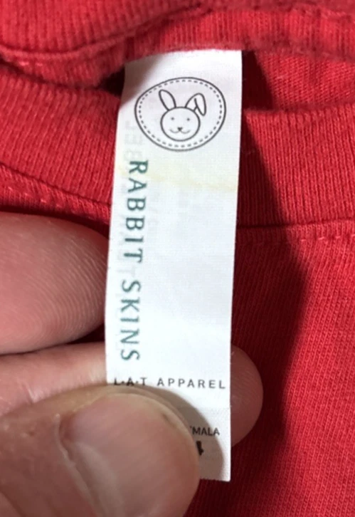 Ducati Corse Rabbit Skins Red Kids Sz 4 TShirt Lot Of 2 - Image 3 of 4