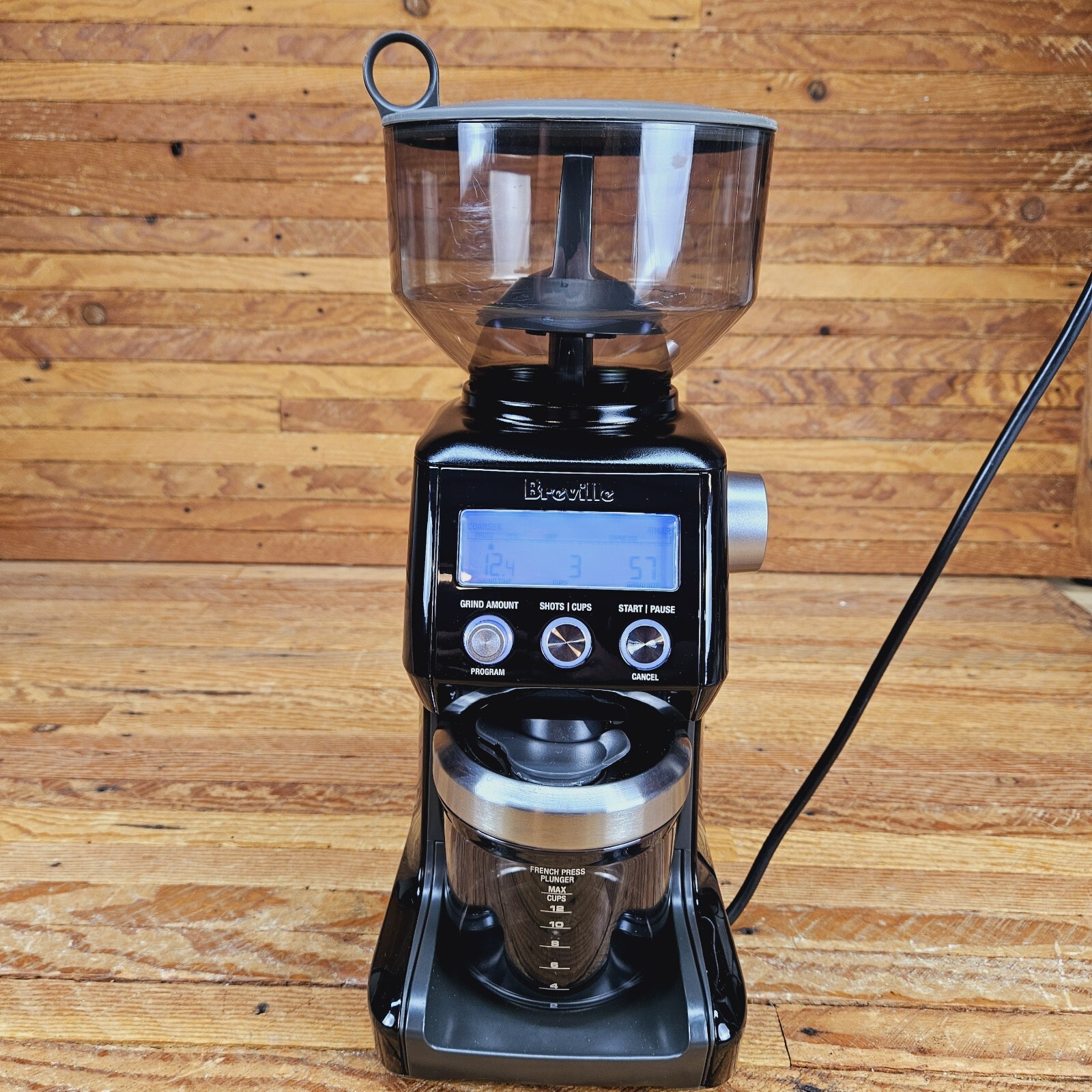 Breville BCG820BKSXL The Smart Grinder Pro Coffee Bean Grinder Espresso Tested eBay