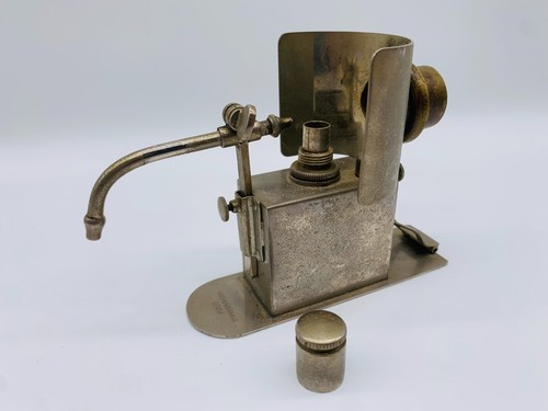 med. grande magazzino D.P.G.M. lampada antica rubinetto medico lampada manuale bruciatore - Foto 5 di 9