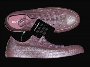 converse rainbow glitter ox