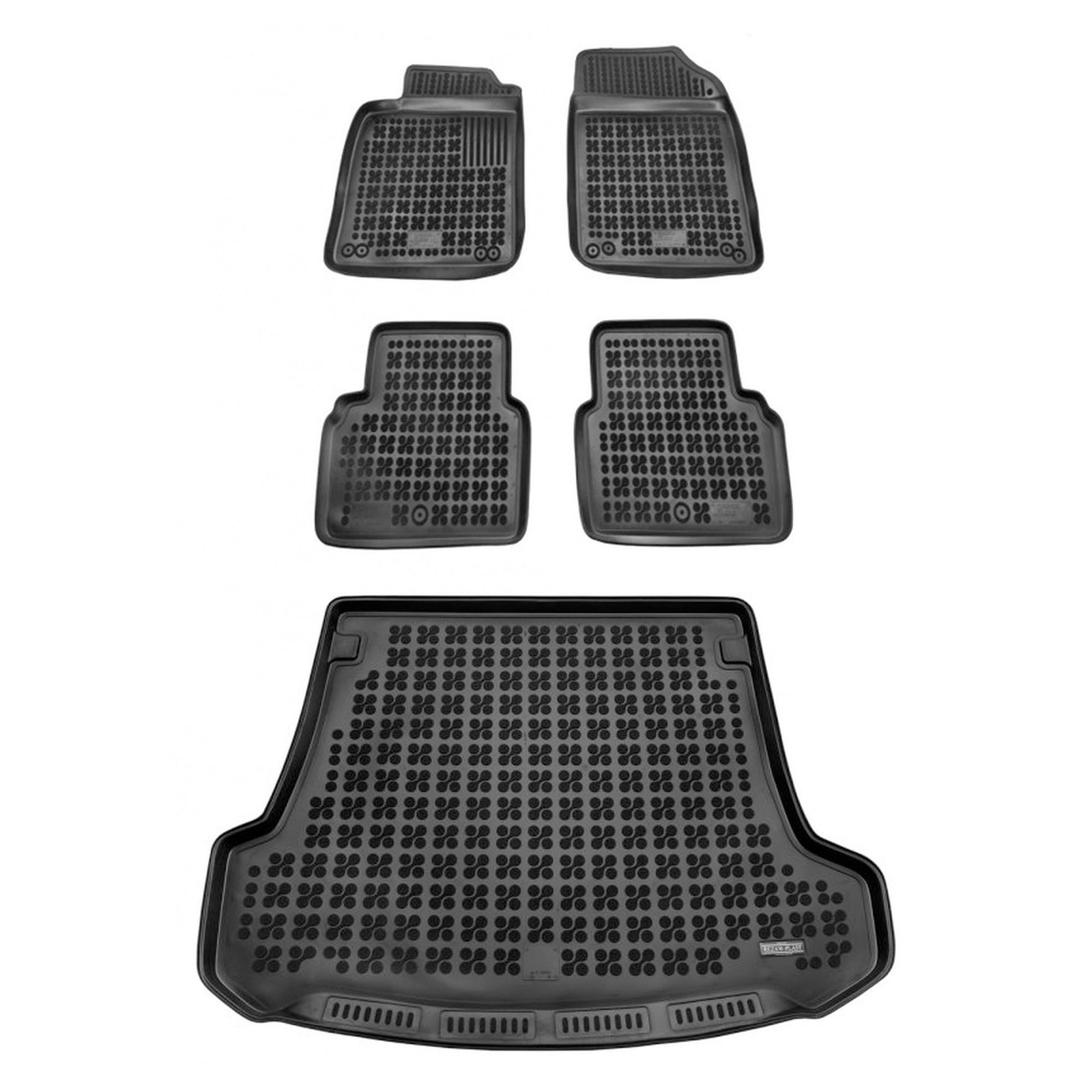 Tapis de sol auto Saab 9-3 II SportCombi moquette protection habitacle intérieur noir