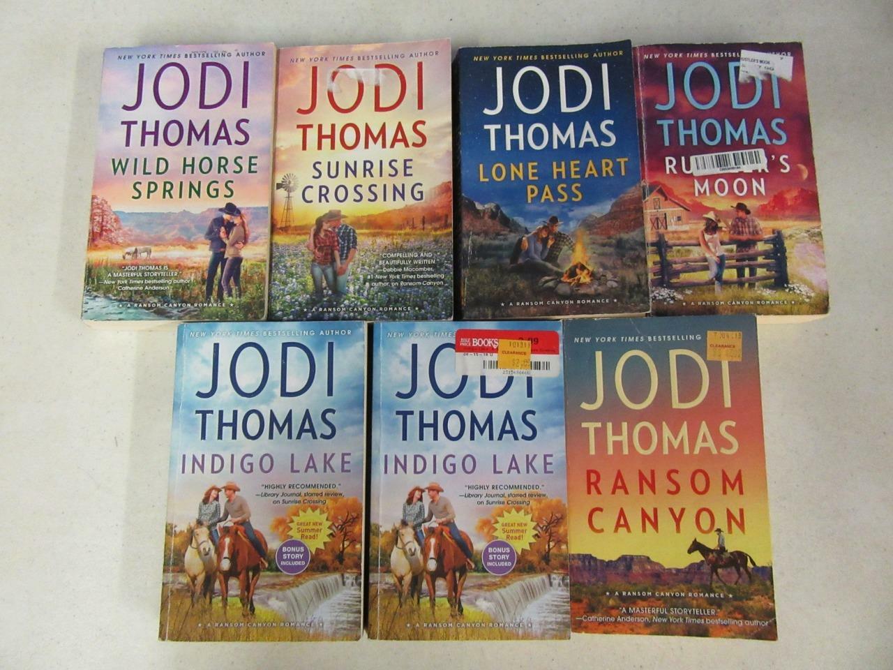 BIG Lot (7) JODI THOMAS Books RANSOM CANYON Series, Vol. 27, 10 NEAR