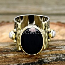 Black Onyx Ring 925 Sterling Silver Women Ring Handmade Ring Gemstone Ring