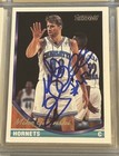 Mike Gminski 1993-1994 Topps Gold Signature Signed Autograph Auto Ttm Hornets