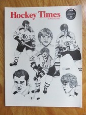 GREGG SHEPPARD TERRY O'REILLY Hockey Times January 1973 Magazine BOSTON BRUINS 