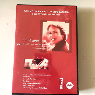 E! True Hollywood Story John Ritter & Usher Brand New Consideration FYC DVD