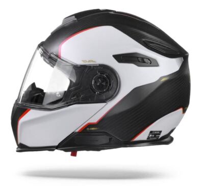 Nexx Modular Klapphelm Motorradhelm X-Vilitur Hyper-X weiß rot matt XXL
