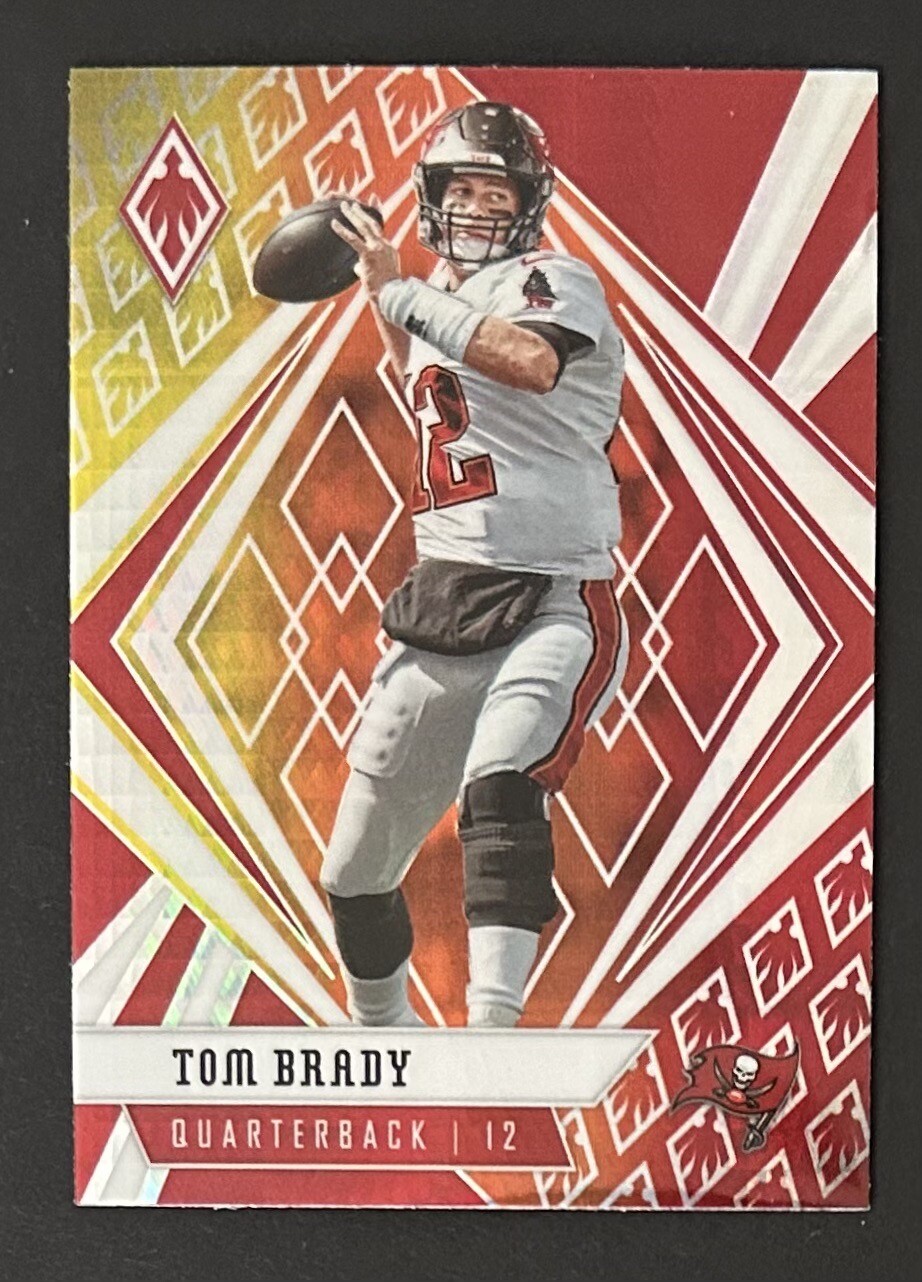 2020 Panini Phoenix Fire Burst #35 Tom Brady