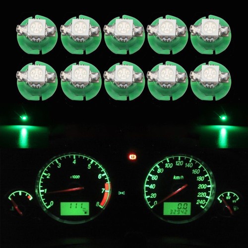 50pcs T5 B8.4D 5050 Car Indicator Gauge Cluster Dashboard Light Car Accessories - Picture 7 of 12