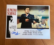 *SCARFACE* signed 11x14 photo *STEVEN BAUER, ANGEL SALAZAR, PEPE SERNA* PROOF 4