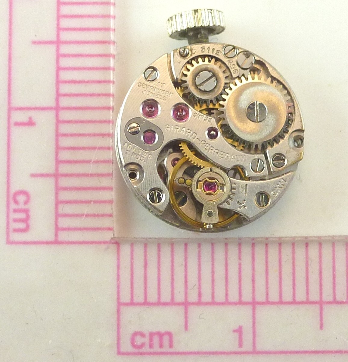 Montre-bracelet Vintage Girard Perregaux - Mouvement Mécanique LDS, à Réparer/pièces | Occasion, Balancier Fonctionnel