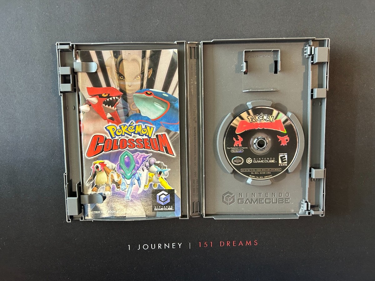 NINTENDO GameCube (GCB) Pokemon Colosseum COMPLETE CIB Free NINTENDO GameCube (GCB) Pokemon Colosseum COMPLETE CIB Free