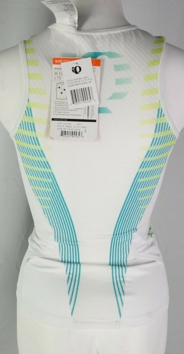 Pearl Izumi Women's Elite Inrcool Limited Tri Singlet - UPF 40+, Aerodynamic, Moisture-Wicking Triathlon Top