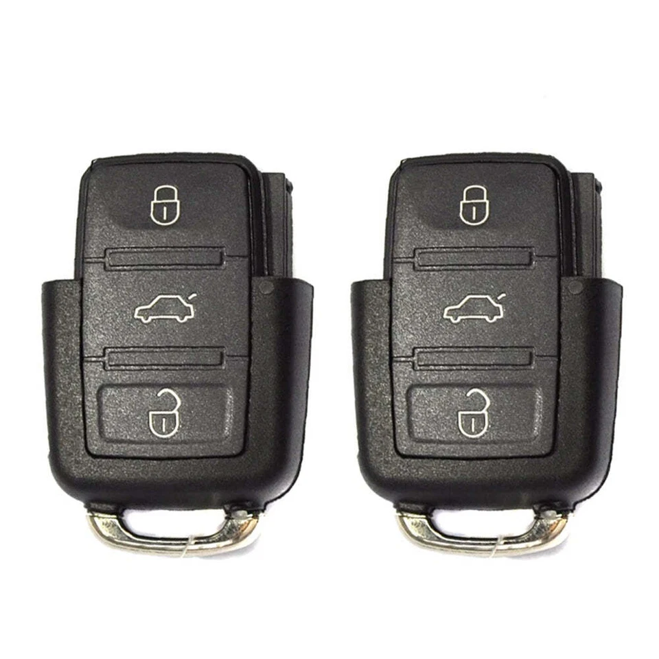 2 Repuestos para Volkswagen Beetle 2006 2007 2008 2009 2010 Mando a distancia Llavero abatible Foto 2 de 4