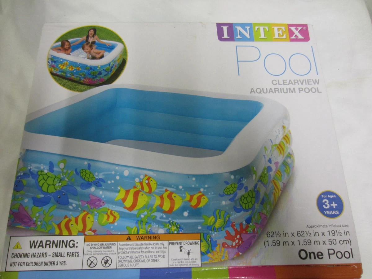 Intex clearview aquarium pool 2025