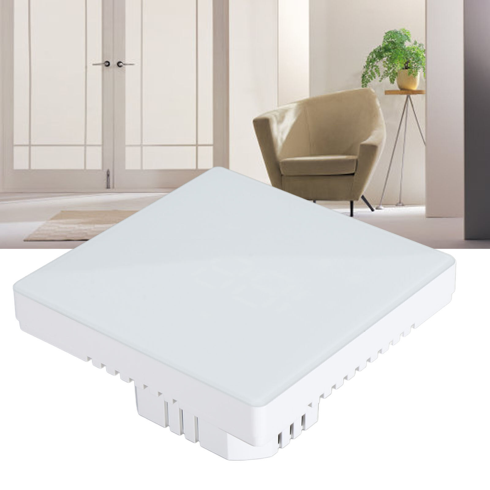 Smart Thermostat WIFI Cell Phone APP Remote Control Programmable LCD Display-image