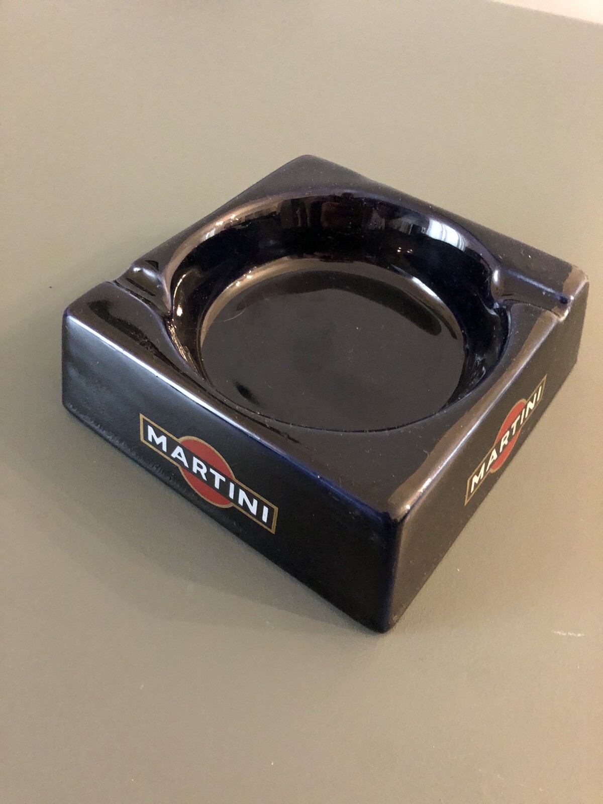 Posacenere Martini Ceramica E. Piola Collezione Vintage Epoca Raro