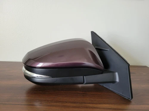 NEW BLACK CURRANT 16-18 RAV4 Passenger Right Side Mirror Power Heat Turn Signal