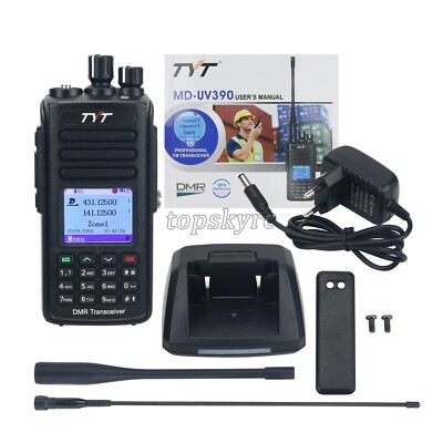 TYT MD-UV390 DMR Radio Station Dual Band Dual Time Slot Digital Walkie Talkie