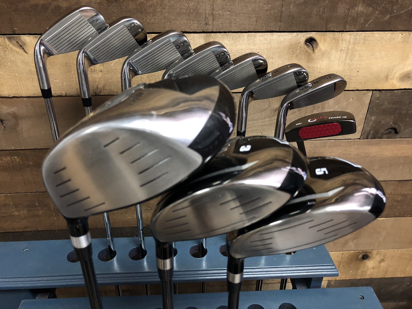 Big Tall XL XXL Long +2 Golf Iron Set #4-PW Driver 3 5 Fairway Wood Putter Bag