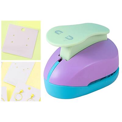 Earring Necklace Card Punch Portable for DIY Accessories Party