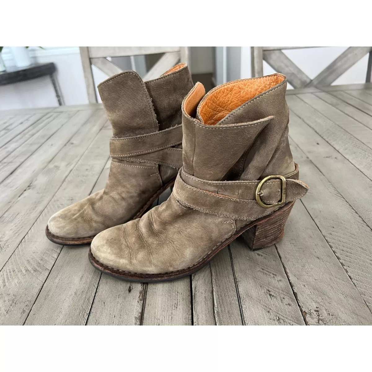 Buckle wrap deals ankle boots