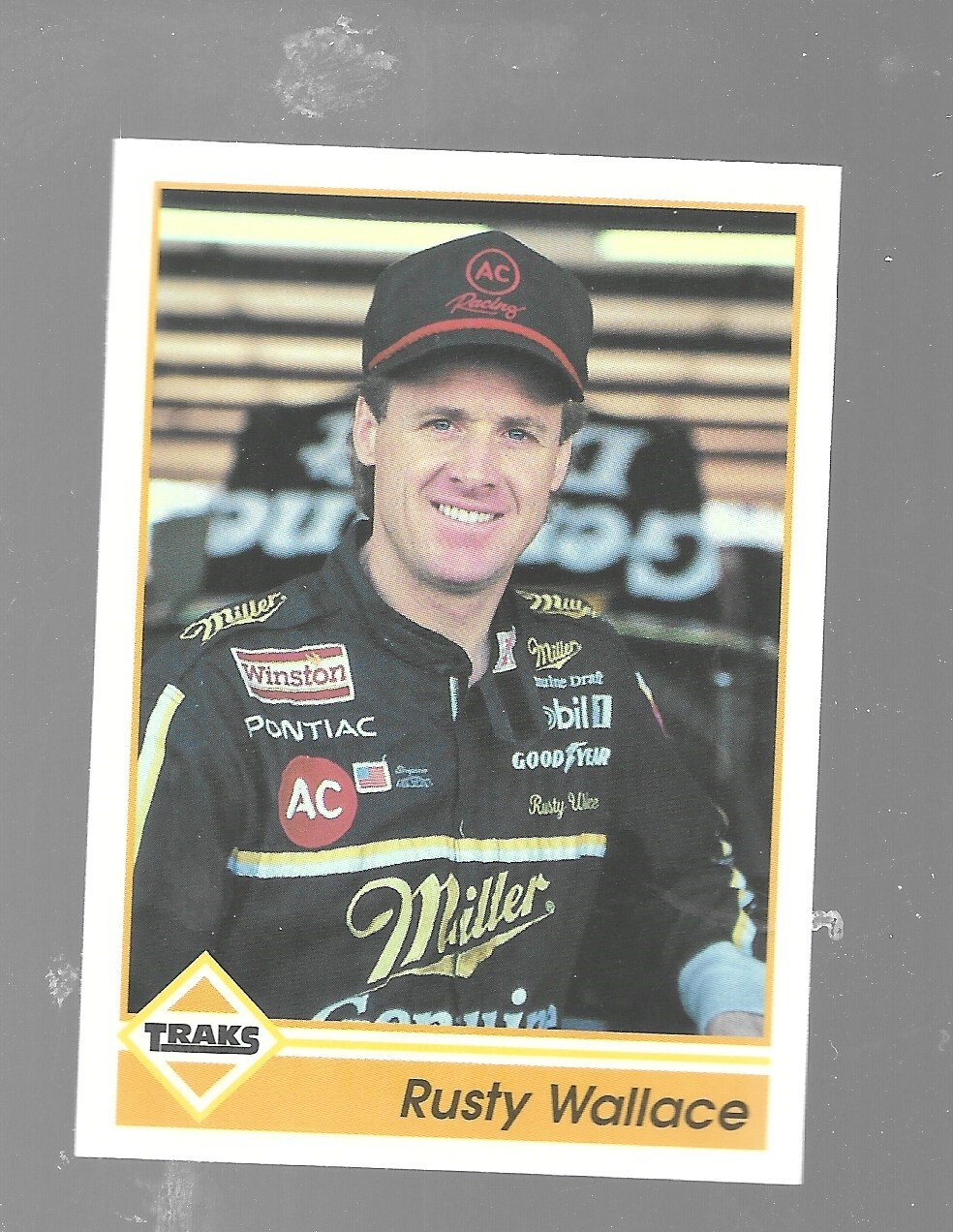 1992 Traks Rusty Wallace 179 NASCAR Racing Card | eBay