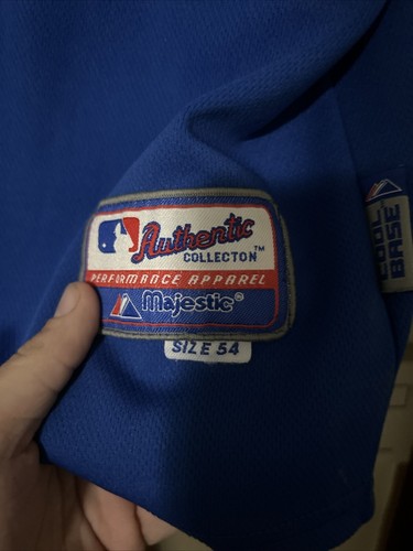 Toronto Blue Jays Large MLB Baseball Jersey Majestic Brett Lawrie 54 XL Blue - Picture 2 of 3