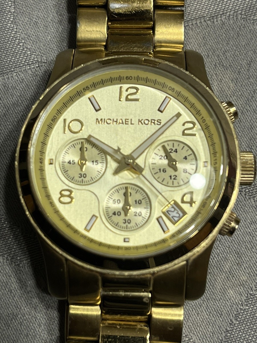 Michael Kors MK 5055 Women’s Gold-Tone Stainless Steel Water Resistant Watch Michael Kors Women main image 2