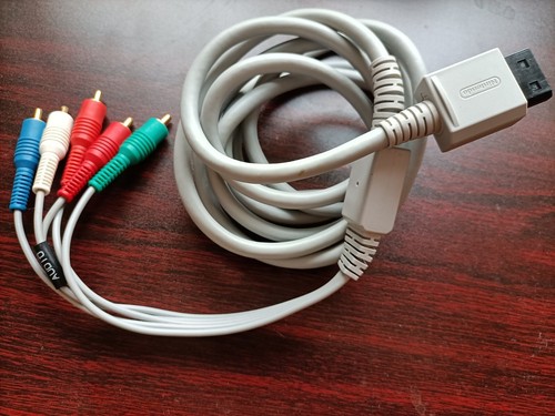 Official Nintendo Wii component AV cable