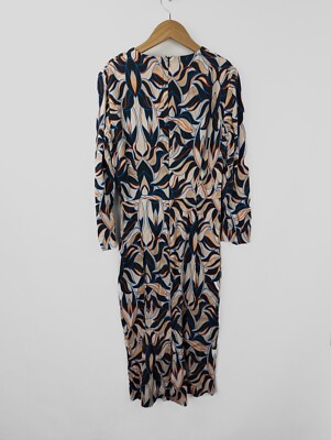 knee length dresses for ladies 2000s Y2K Just Cavalli by Roberto Cavalli Orange Purple Floral Ruffled  Neckline Short Dress