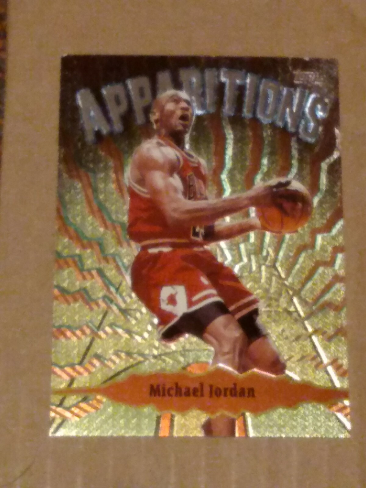 Michael Jordan 1998 Topps Apparitions A15 RARE Chicago Bulls Insert ������������