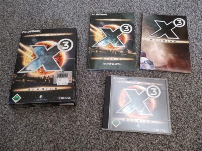 X3 Reunion: Big Box, Collector's Edition (PC DVD ROM) mit Manual, Plakat und OVP