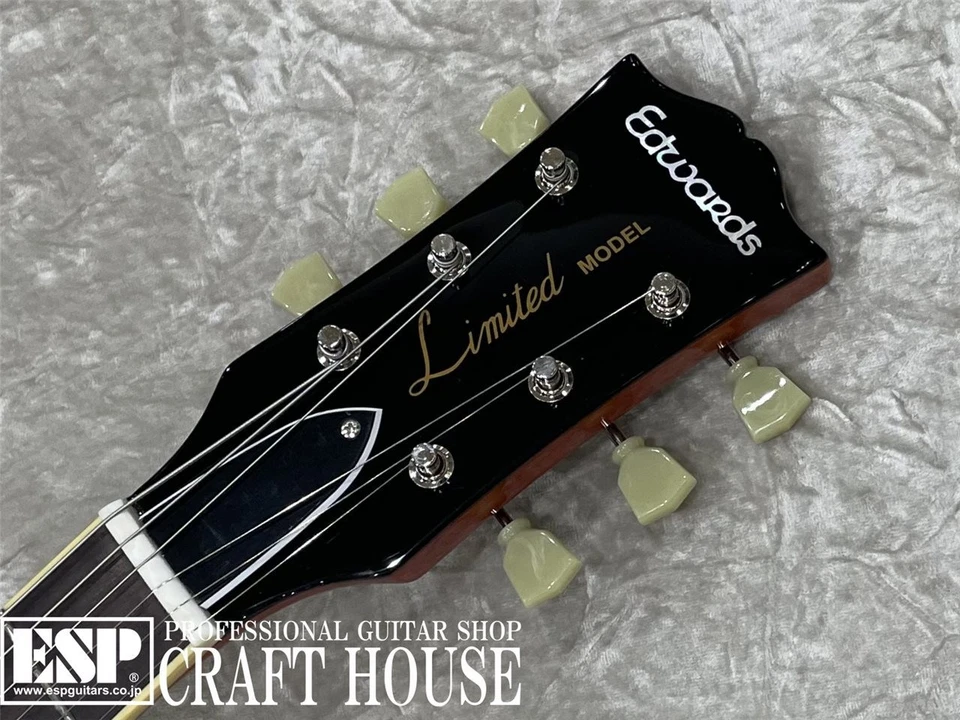 Guitarra Eléctrica Edwards E-LP-STD Vintage Honey Burst 2025 con Llave de Bolsa de Concierto Foto 4 de 4