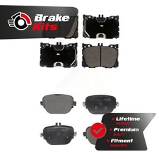 Front Rear Ceramic Brake Pads Kit For 2018-2018 Mercedes-Benz E400