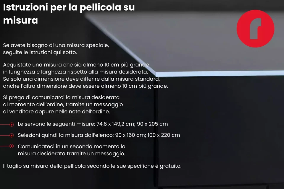 Pellicola Protettiva Tovaglia Tavolo PVC Protezione Giardino Mobili Angolo 90° - Immagine 4 di 4