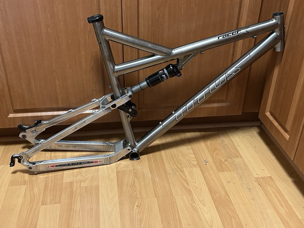 TITUS チタンフレーム RACER X OLD MTB Titus Racer X Titanium 26” FSR Full Suspension 22