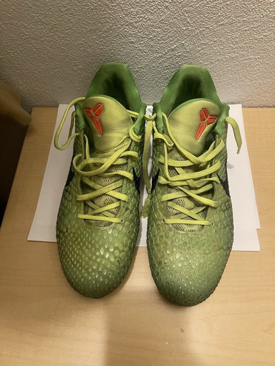 Nike Vapor Edge Kobe 6 SE Grinch Men's Sneaker Cleats Football | eBay
