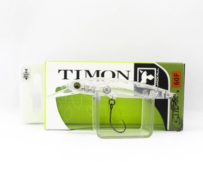 Jackall Timon Slidon 60F Floating Lure Clear (7472)