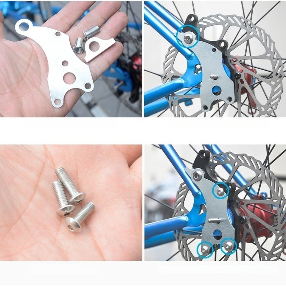 Anidized Rims Rim To Disc Kit Disc Brake Adapter Anodized Rust Resistant Conversion ...