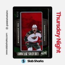 2012 PANINI PRIME #55 CAL CLUTTERBUCK SHOWCASE SWATCHES RELIC /25