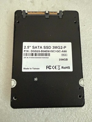 InnoDisk 256GB Industrial 2.5'' SATA SSD 3MG2-P DGS25-B56D81SC1QC-A90