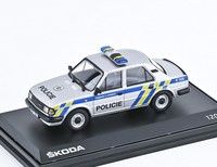 ŠKoda 120L (1984) Policie - StříBrná Abrex 1:43