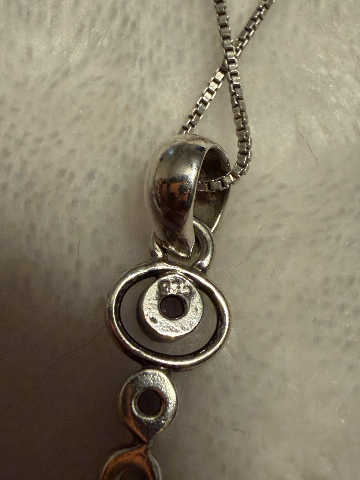 Chakra Rainbow Gemstone Sterling Silver Pendant N… - image 8