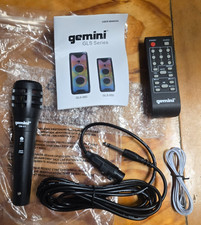 Gemini GLS Series Party Bluetooth Speaker; Remote, Microphone accessories TESTED