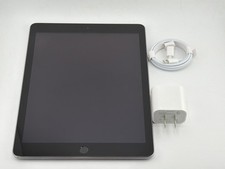 Apple iPad 5th Generation 2017 128GB WiFi A1822 Space Gray Used Bh under 80