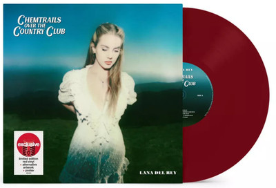 LANA DEL REY - Chemtrails Over The Country Target Exclusive Red Vinyl LP. Sealed