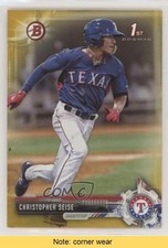 2017 Bowman Draft Gold 18/50 Chris Seise Christopher Seise #BD-74 READ a2v